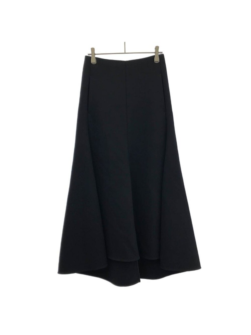 Celine by Phoebe Philo Wool Long Skirt 2 Black 34